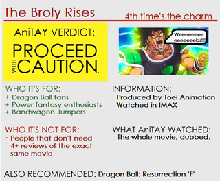 Illustration for article titled The Broly Rises: The Ani-TAY Review